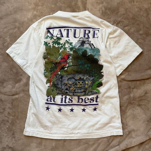 vintage 1980s single stitch deor‎ isla mujeres mexico - Picture 1 of 3